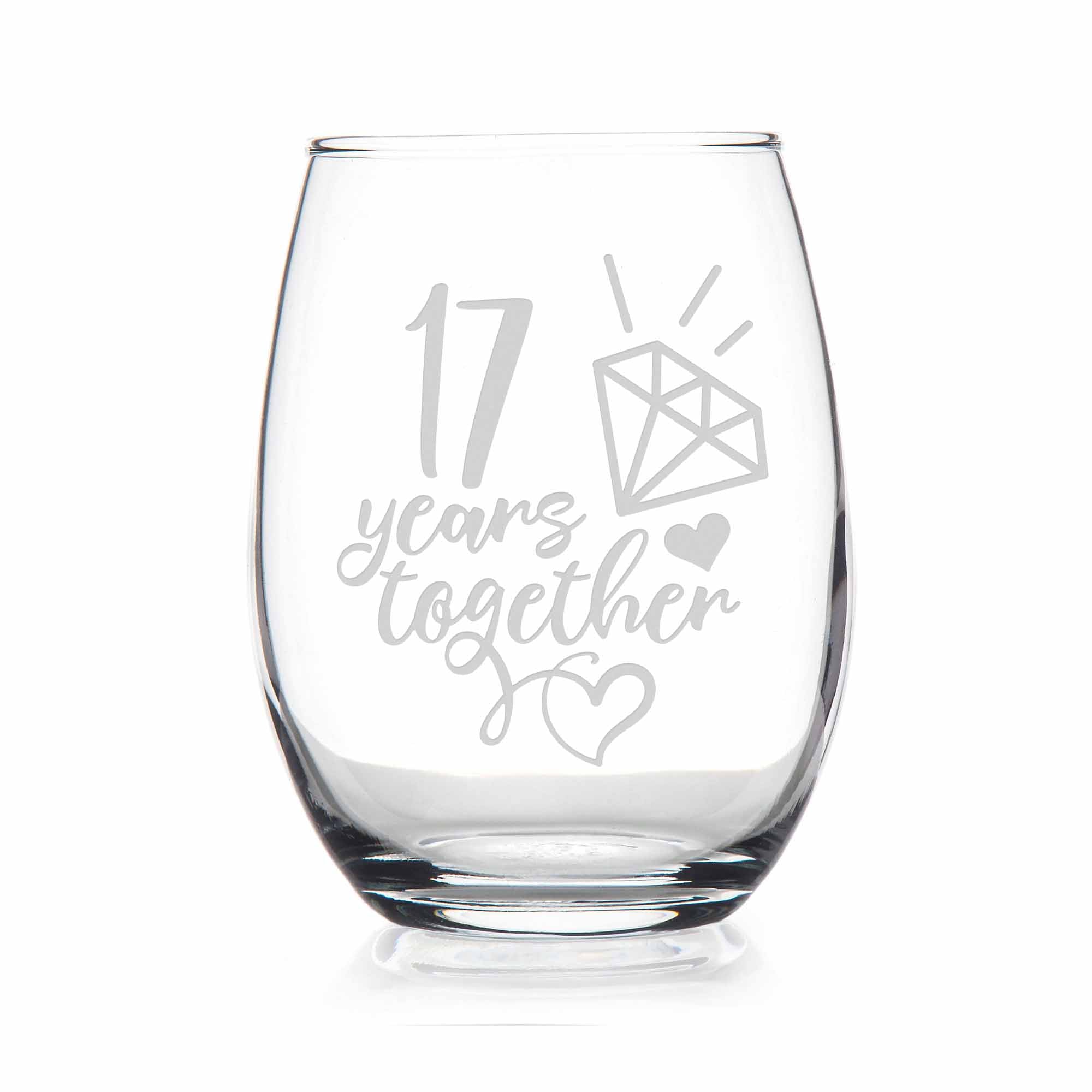 Personalized Godmother 17oz Stemless Wine Glass