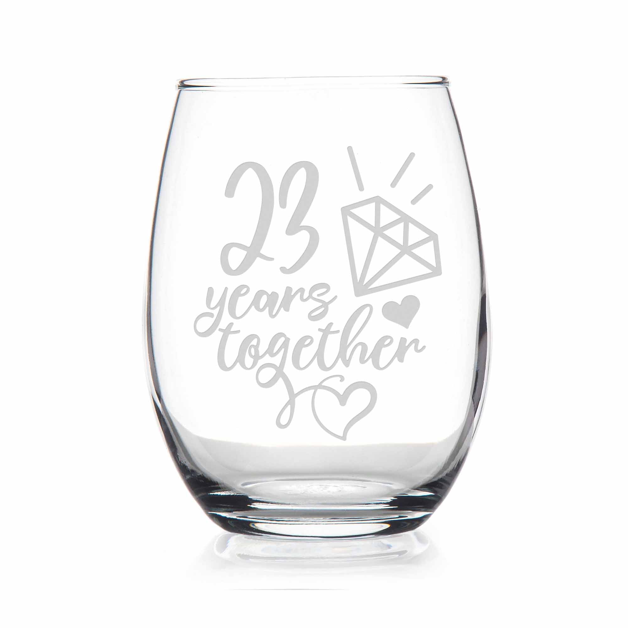 Lavish Last Name Personalized 23 oz Pilsner Glass