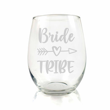 Bride Tribe Stemless Wine Glass