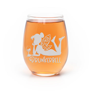 Drunkerbell Stemless Wine Glass