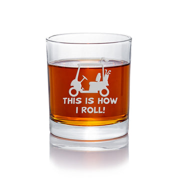 How Roll Golf Cart Round Rocks Glass