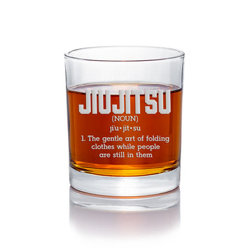 Jiu Jitsu Definition Round Rocks Glass