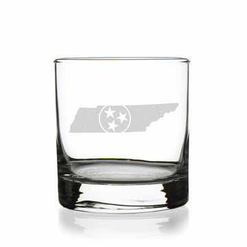 Tennessee Round Rocks Glass