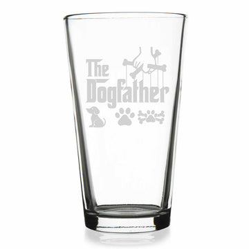 The Dog Father Pint Glass
