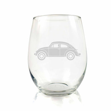 Volkswagen Vw Beetle Stemless Wine Glass